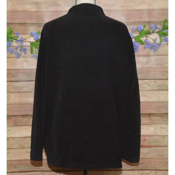 VTG White Stag Ladies Chenille Embroidered Button Up Jacket Size XL 16-18 Boho - Picture 8 of 12